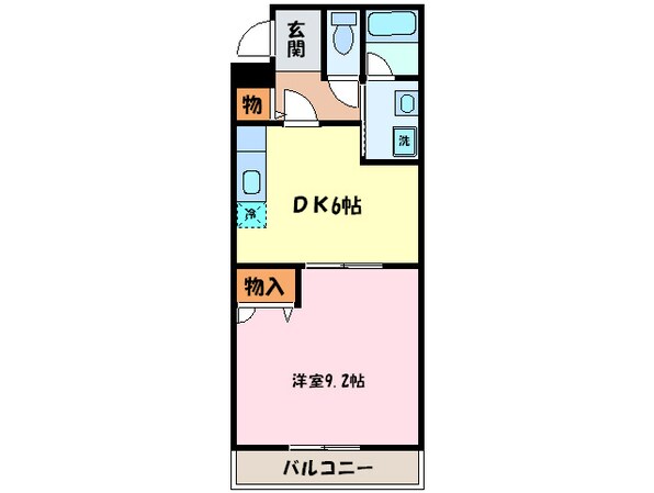 フジパレスキンキの物件間取画像